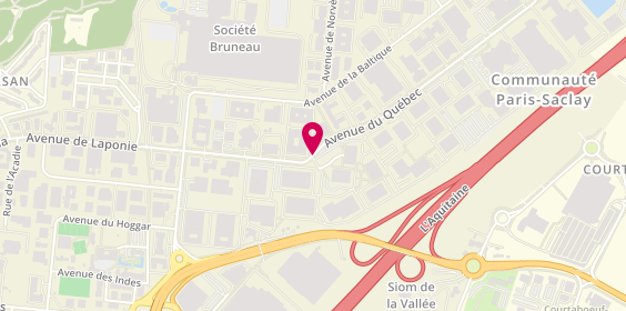Plan de Seipac Energie, 12 avenue du Québec, 91140 Villebon-sur-Yvette