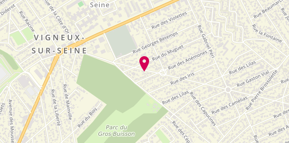 Plan de A Espero ENTREPRISE, 14 Avenue Paul Vaillant Couturier, 91270 Vigneux-sur-Seine