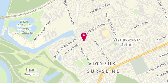 Plan de STP Radia, 37 Rue Pierre Marin, 91270 Vigneux-sur-Seine