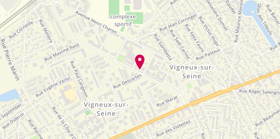 Plan de Gms, 41 Avenue de la Concorde, 91270 Vigneux-sur-Seine