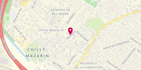 Plan de APVS Services, 10 Rue Athis, 91380 Chilly-Mazarin