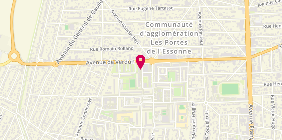 Plan de Houric Plomberie Hp, 16 Rue Fosse Popine, 91200 Athis-Mons
