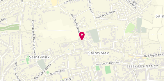 Plan de BERLINGUE Thierry, 14 ruelle du Puits, 54130 Saint-Max