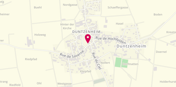 Plan de Zimmermann, 4 Rue de Saverne, 67270 Duntzenheim