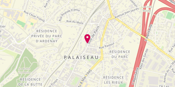 Plan de G.C.G.S, 70 Rue Paris, 91120 Palaiseau