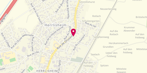 Plan de Heitz, 20 Bis Rue de Drusenheim, 67850 Herrlisheim