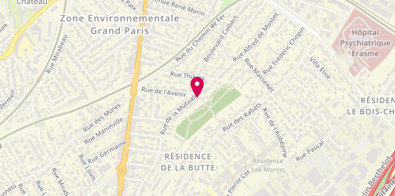 Plan de BAUCHET Franck, 19 Rue de la Mutualité, 92160 Antony