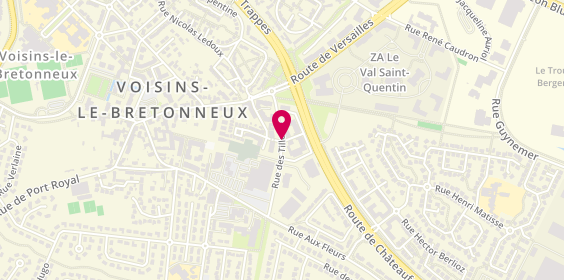 Plan de Agencements Chauffage Plomberie Profes Acpp, 15 Rue Tilleuls, 78960 Voisins-le-Bretonneux