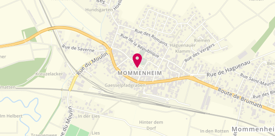 Plan de Espace Maintenance, 4 Rue de Rome Zone Artisanale, 67670 Mommenheim
