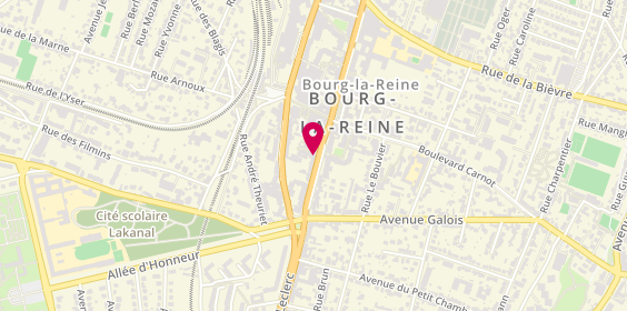 Plan de Entreprise Sandrin Rousseau, 116 avenue du Général Leclerc, 92340 Bourg-la-Reine