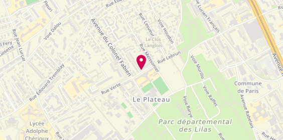 Plan de Atelier Royal Assainissement, 64 Rue Lebrun, 94400 Vitry-sur-Seine