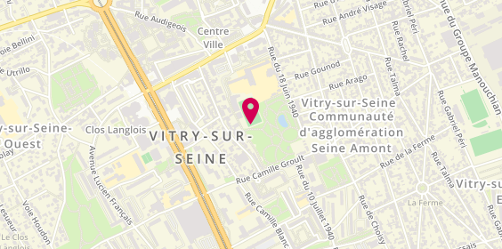 Plan de PICHARD Stéphane, 113 Rue Camille Groult, 94400 Vitry-sur-Seine
