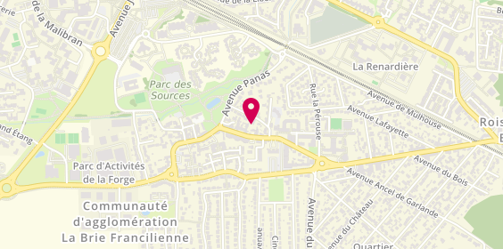 Plan de Fip Bâtiment, 9 Rue Pierre Curie, 77680 Roissy-en-Brie
