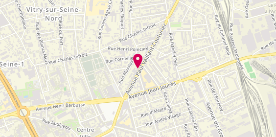 Plan de 3 Gma, 86 Avenue Paul Vaillant Couturier, 94400 Vitry-sur-Seine