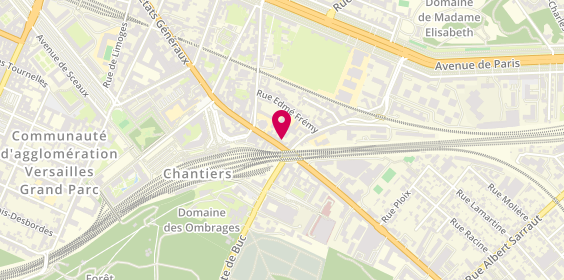 Plan de Plaisir de la Plomberie, 35 Rue des Chantiers, 78000 Versailles