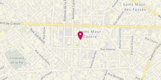 Plan de Nt Services, 61 avenue Henri Martin, 94100 Saint-Maur-des-Fossés