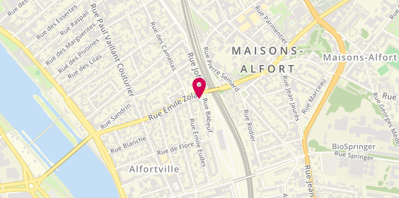 Plan de A.M plomberie, 11 Rue Babeuf, 94140 Alfortville