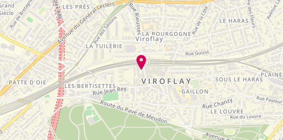 Plan de Barrat et Warin, 48 Rue Rieussec, 78220 Viroflay
