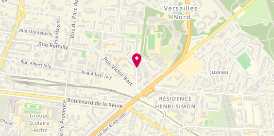 Plan de FAURIAT Pascal, 14 Rue Louis Haussmann, 78000 Versailles