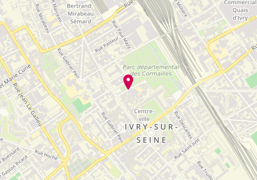Plan de S.I.R Plomberie, 12 Rue du Docteur Esquirol, 94200 Ivry-sur-Seine