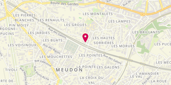 Plan de Industrie Batiment Travaux Services, 14 Rue Alexandre Guilmant, 92190 Meudon