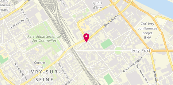 Plan de Atelier Pcs, 3 Rue de la Gare, 94200 Ivry-sur-Seine