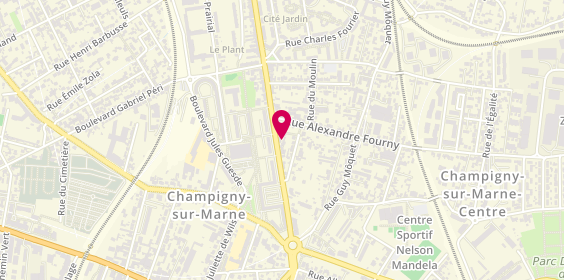 Plan de FERREIRA Ramiro, 48 Rue de la Republique, 94500 Champigny-sur-Marne
