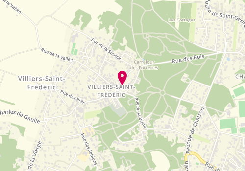 Plan de Sauzeau, 3 Bis Sentier des Ruelles, 78640 Villiers-Saint-Frédéric