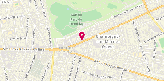 Plan de Atelier Verdun Pere et Fils, 23 Avenue du General de Gaulle, 94500 Champigny-sur-Marne