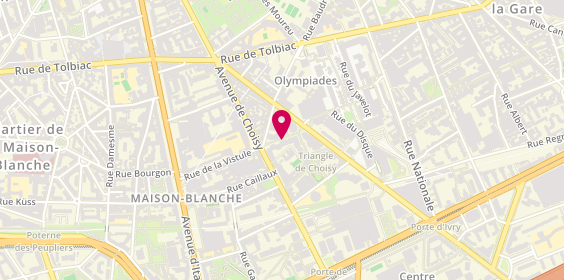 Plan de Dia Plomberie et Chauffage, 11 Rue des Frères d'Astier de la Vigerie, 75013 Paris