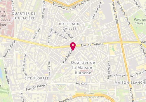 Plan de Ets Madru, 83 Rue Bobillot, 75013 Paris