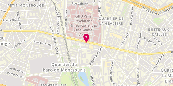 Plan de Entreprise Bernard Lemaitre, 5 Rue Alésia, 75014 Paris