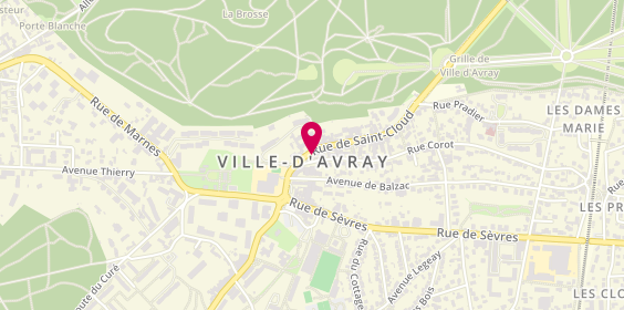 Plan de Etablissement Ferron, 14 Rue de Saint-Cloud, 92410 Ville-d'Avray