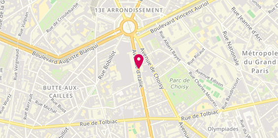 Plan de Radra Cvc, 19 Avenue D&#039;Italie, 75013 Paris