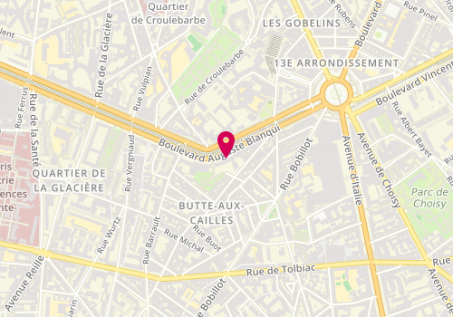 Plan de SULTAN Henri, 51 Boulevard Auguste Blanqui Hall D, 75013 Paris