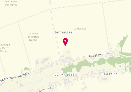 Plan de Ps Plomberie, 26 Rue Jean Brion, 51130 Clamanges