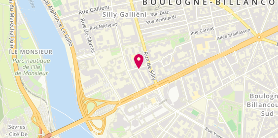 Plan de BRPC, 36 Rue Esnault-Pelterie, 92100 Boulogne-Billancourt