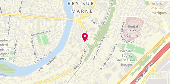 Plan de Bry Service Froid, 50 avenue du Général Leclerc, 94360 Bry-sur-Marne