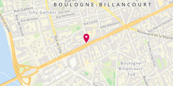 Plan de Arsu Gheorghe, 60 Avenue General Leclerc, 92100 Boulogne-Billancourt