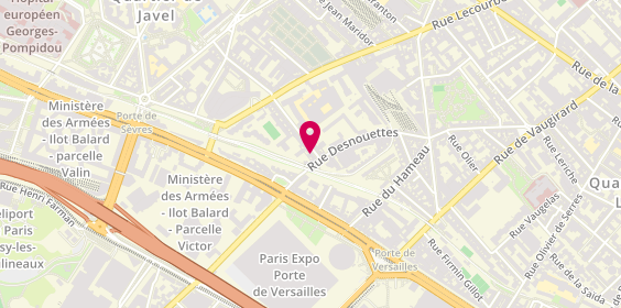 Plan de Alain Père et Fils, 72 Rue Vasco de Gama, 75015 Paris