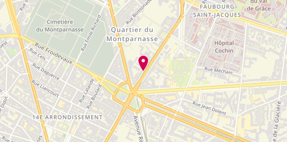 Plan de Plomberie Pierre Leconte, 98 avenue Denfert Rochereau, 75014 Paris