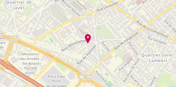 Plan de BENICHOU Stéphane, 4 Rue Auguste Chabrières, 75015 Paris