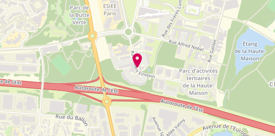 Plan de Les Compagnons Plombiers, Espace Mercure 11 Rue Albert Einstein, 77420 Champs-sur-Marne