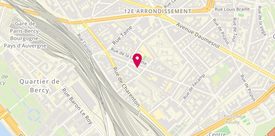 Plan de Rm Depannage, 20 Rue de Wattignies, 75012 Paris
