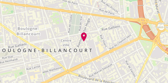 Plan de Plomberie Aviva, 55 Rue Emile Landrin, 92100 Boulogne-Billancourt