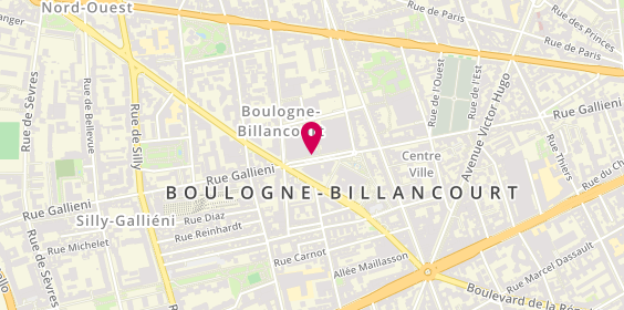 Plan de Protecbain, 63 Rue de Billancourt, 92100 Boulogne-Billancourt