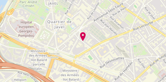 Plan de Aeaubat, 11 Bis Rue Vasco de Gama, 75015 Paris