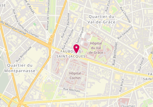 Plan de Royal Bâti Services, 80 Boulevard de Port-Royal, 75005 Paris