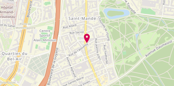Plan de Etablissements Gillis, 12 Rue Alouette, 94160 Saint-Mandé