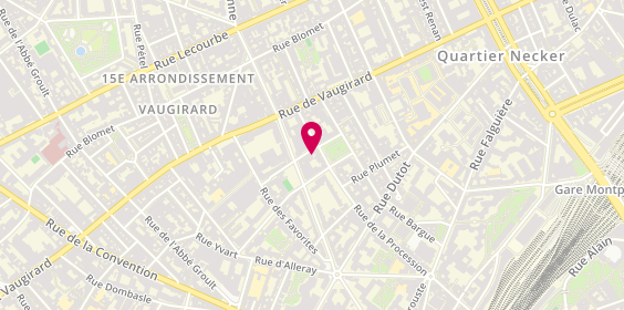 Plan de JP-Plomberie, 16 Rue de la Procession, 75015 Paris